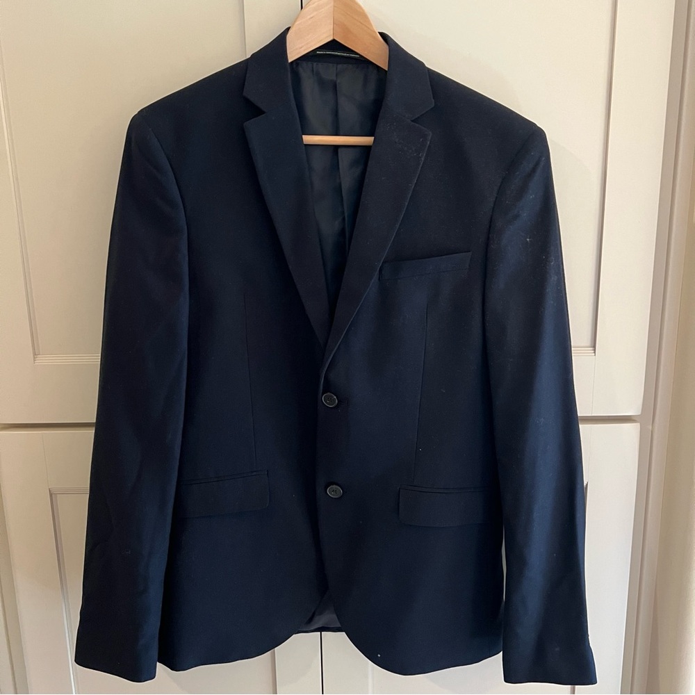 H&M Men's Navy Blue Blazer